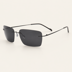 VYREN Rimless Rectangle SunGlasses