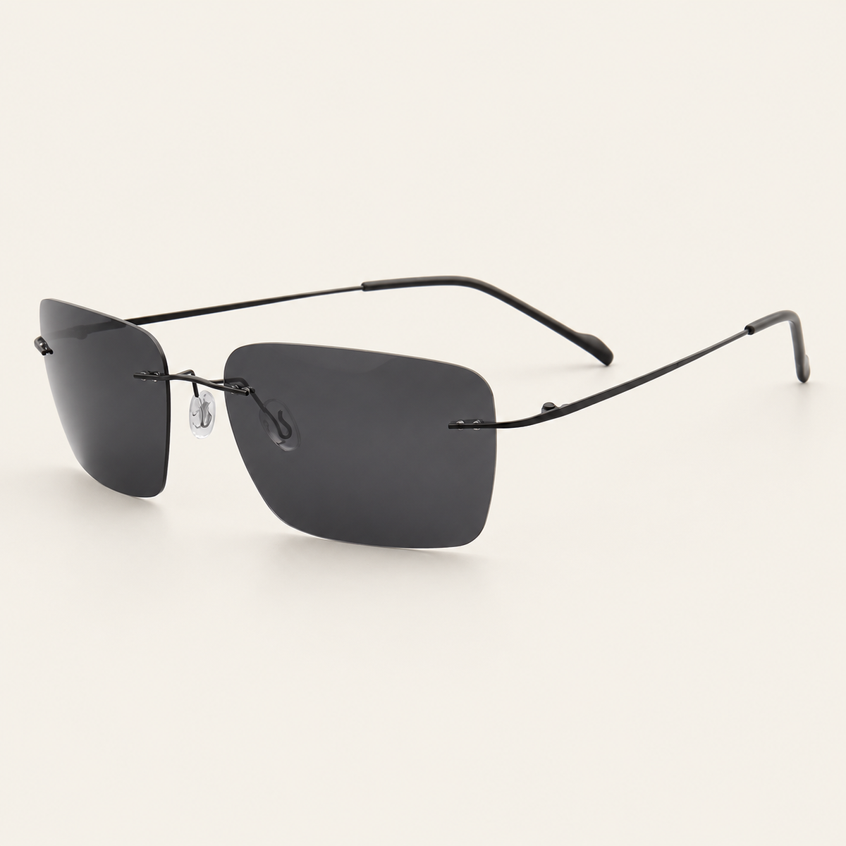 VYREN Rimless Rectangle SunGlasses