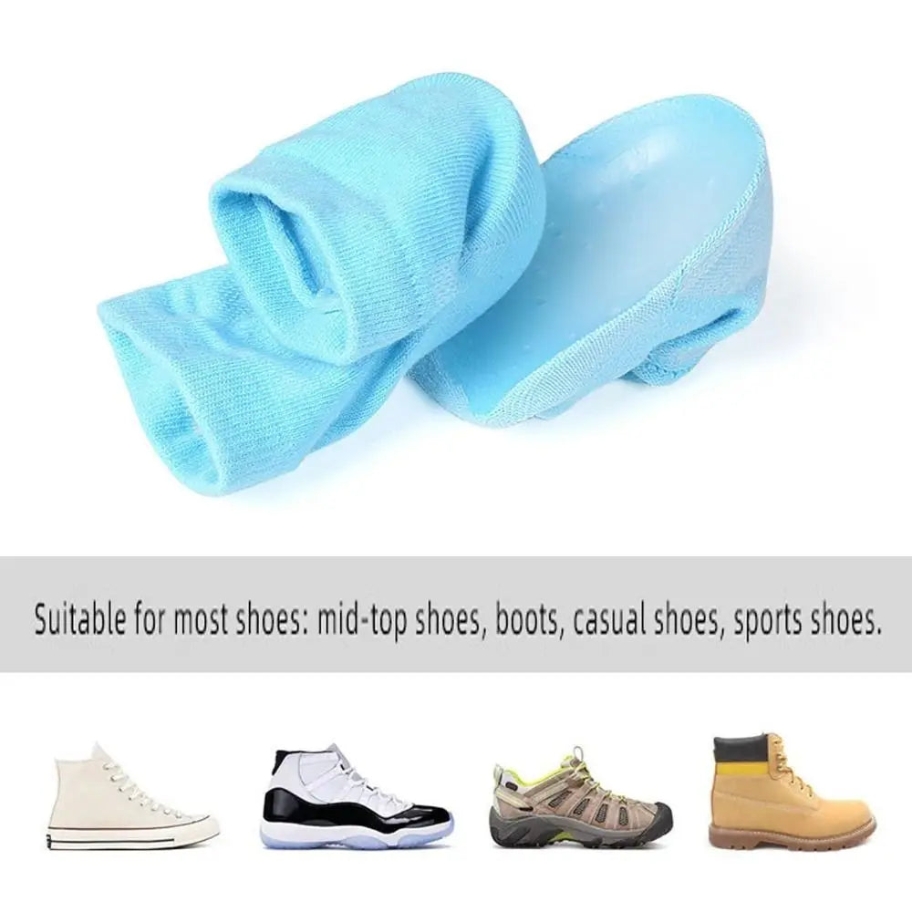 Sports Invisible Rizzsoles Height Max Socks Thickened SEBS Half Height Increase Insoles 2.5/3.5Cm Anti-Slip Shoe Lift Women Men
