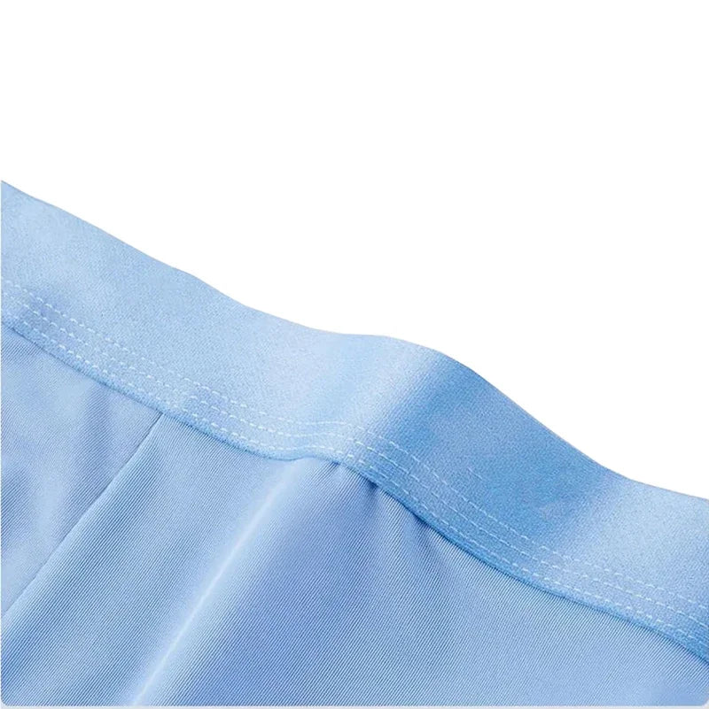 4Pcs/Lot Men Boxers Man Boxers Boxer Thin Smooth Graphene Men Underpants Breathable Men'S Panties Ultrathin Underpanties Summer